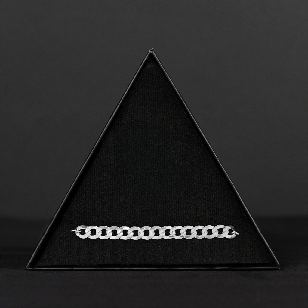 Curb Zegrinada 6mm (Silver) Bracelet