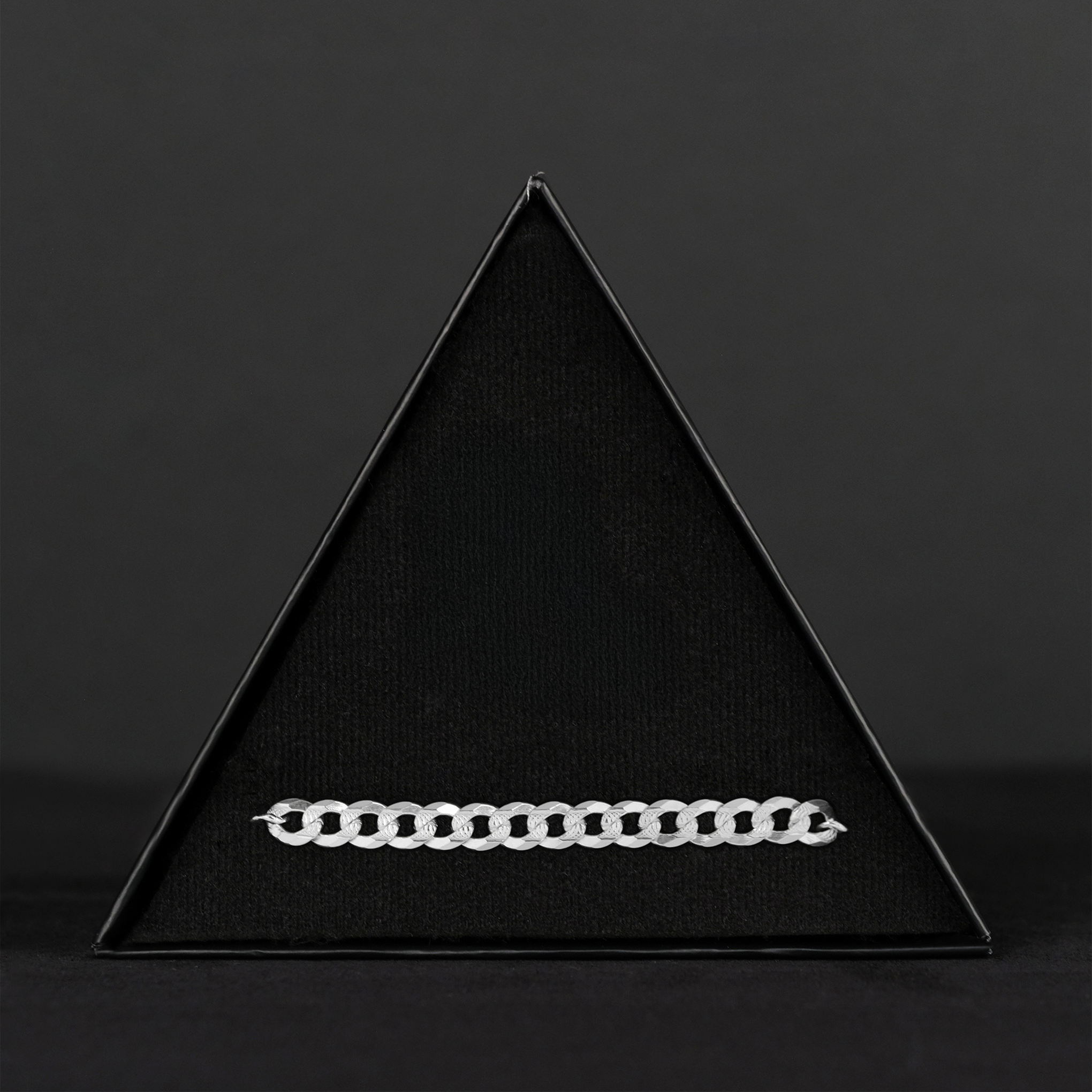 Curb Zegrinada 6mm (Silver) Bracelet