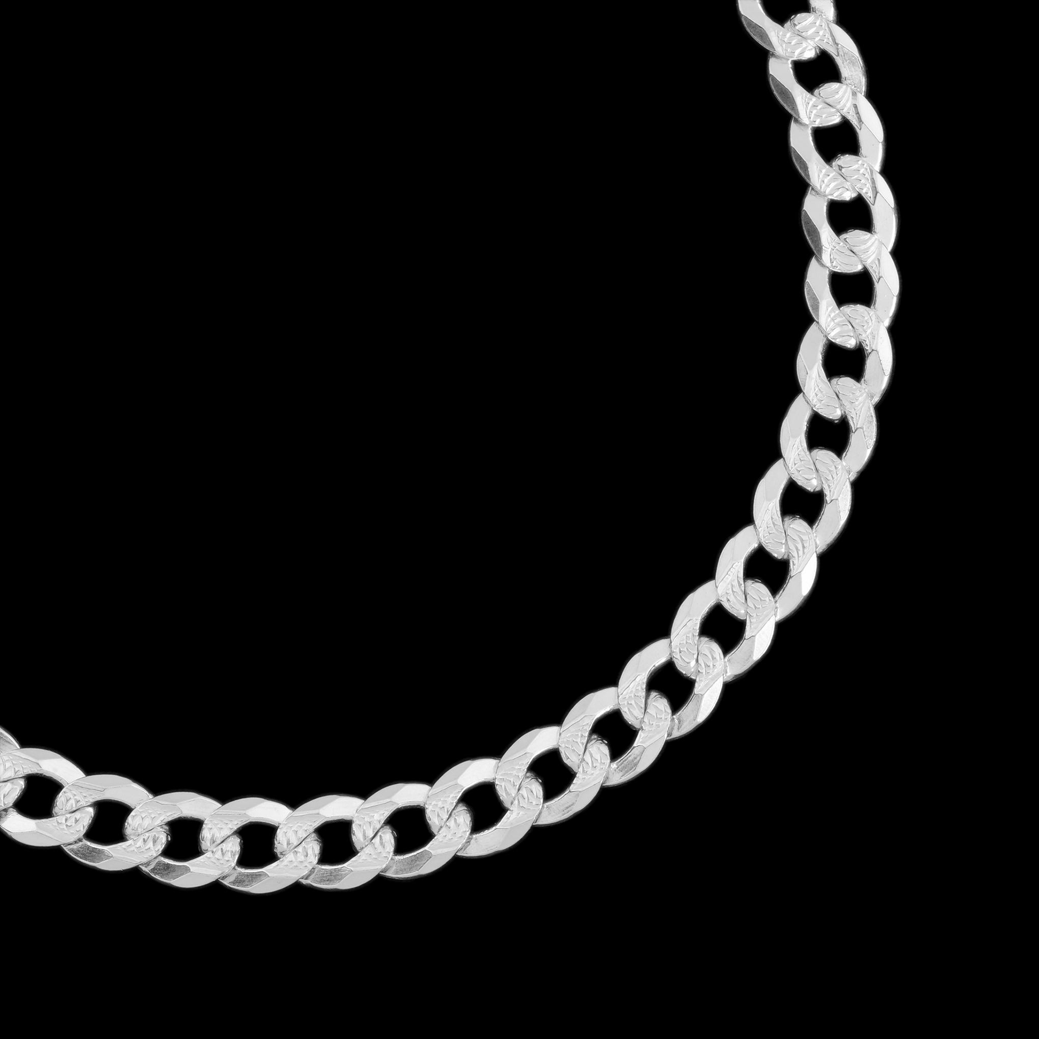 Curb Zegrinada 6mm (Silver) Bracelet