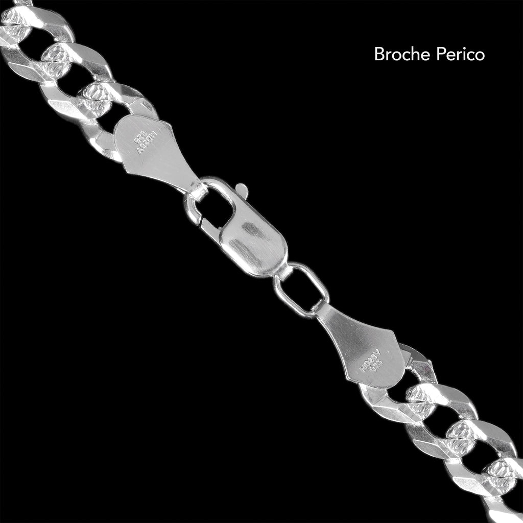 Curb Zegrinada 8mm (Silver) Chain