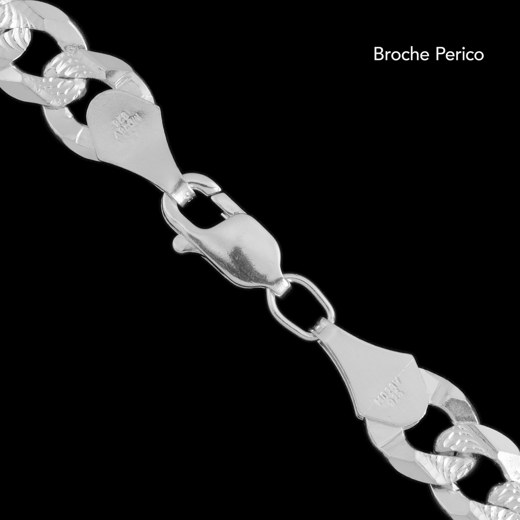 Curb Zegrinada 8mm (Silver) Bracelet