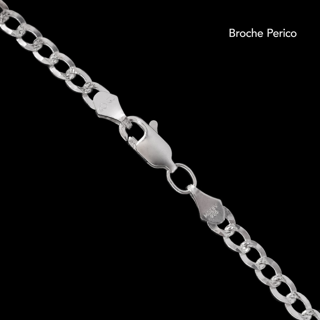 Curb Zegrinada 4mm (Silver) Bracelet