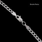 Curb Zegrinada 4mm (Silver) Bracelet