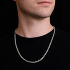 Curb Zegrinada 4mm (Silver) Bracelet