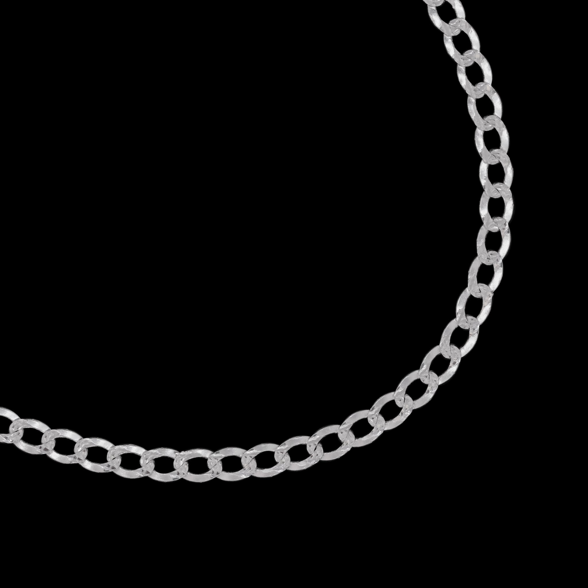 Curb Zegrinada 4mm (Silver) Bracelet