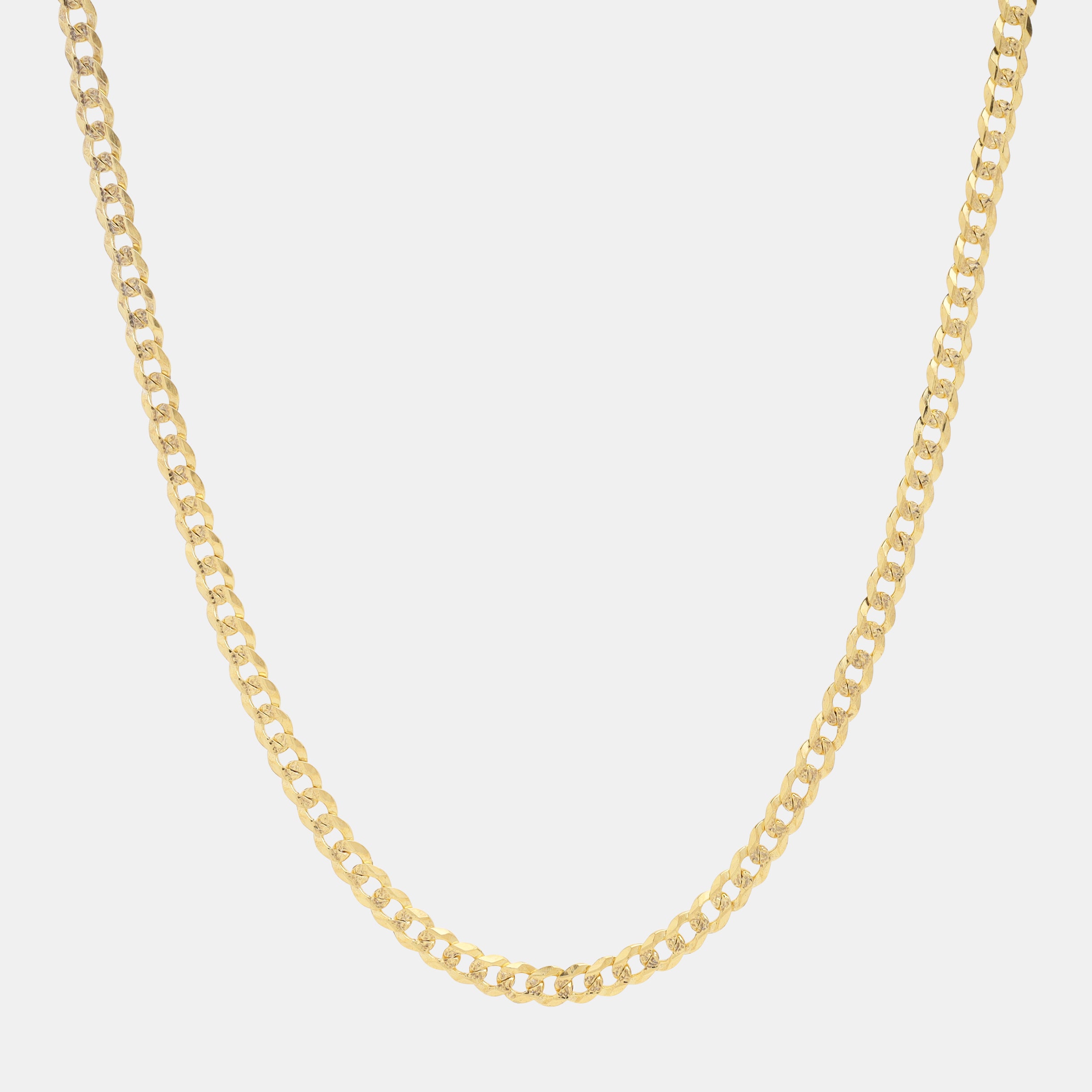 Curb Chain (Solid Gold) 4mm – Triangulum US