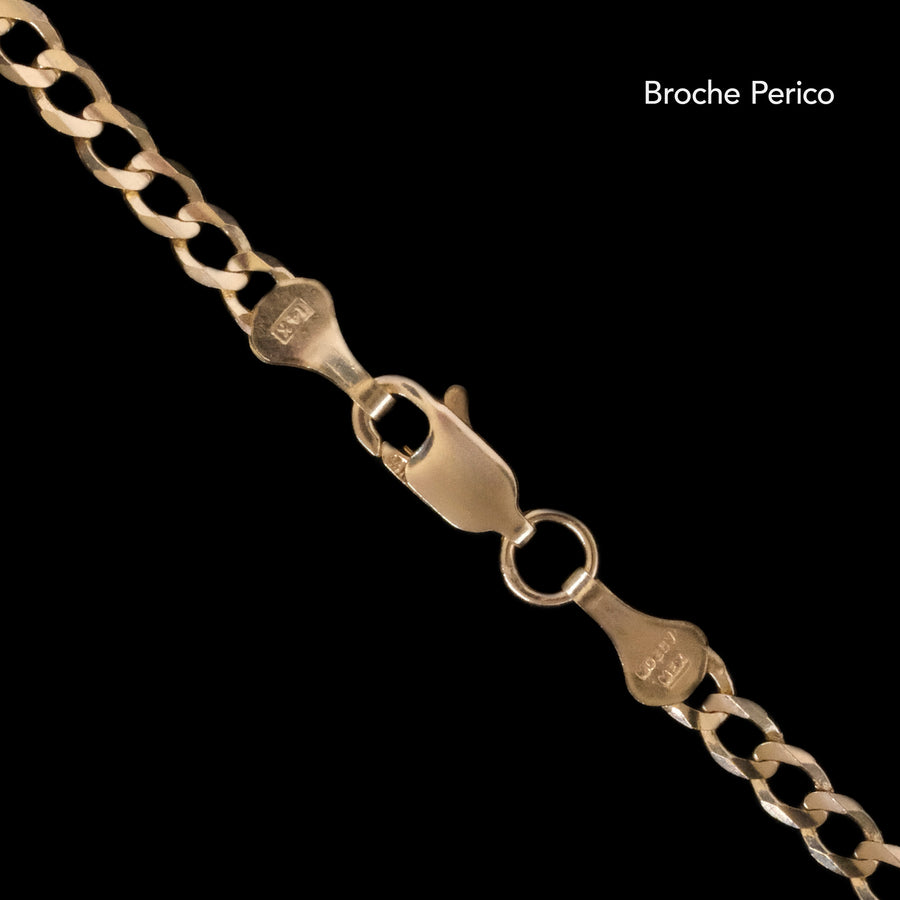 Curb 3mm (Solid Gold) Bracelet