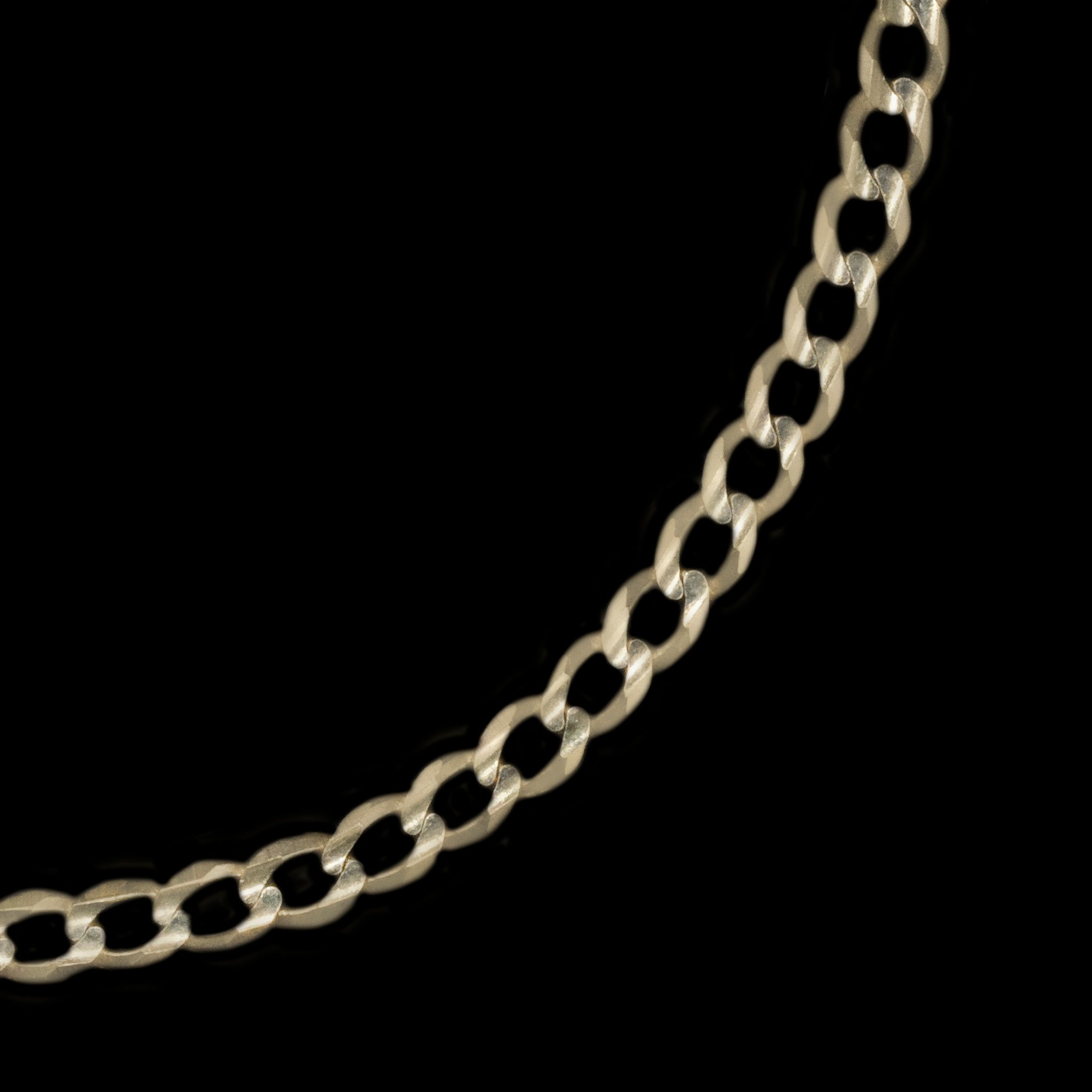 Curb 3mm (Solid Gold) Bracelet