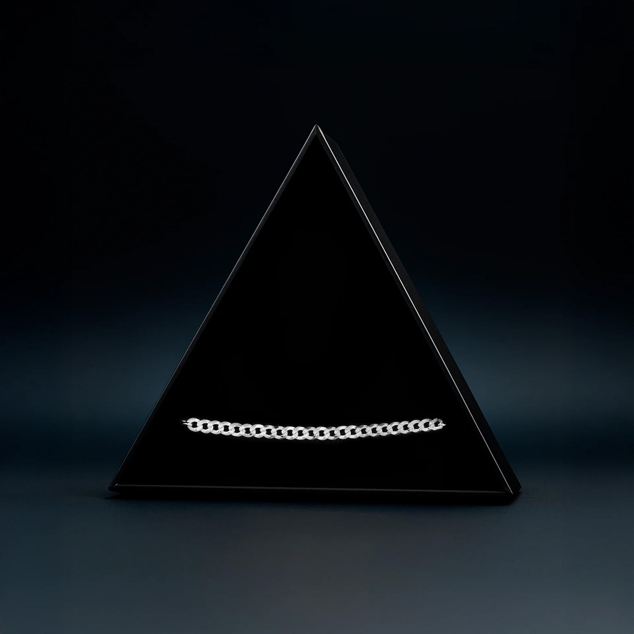 Curb Zegrinada 4mm (Silver) Bracelet