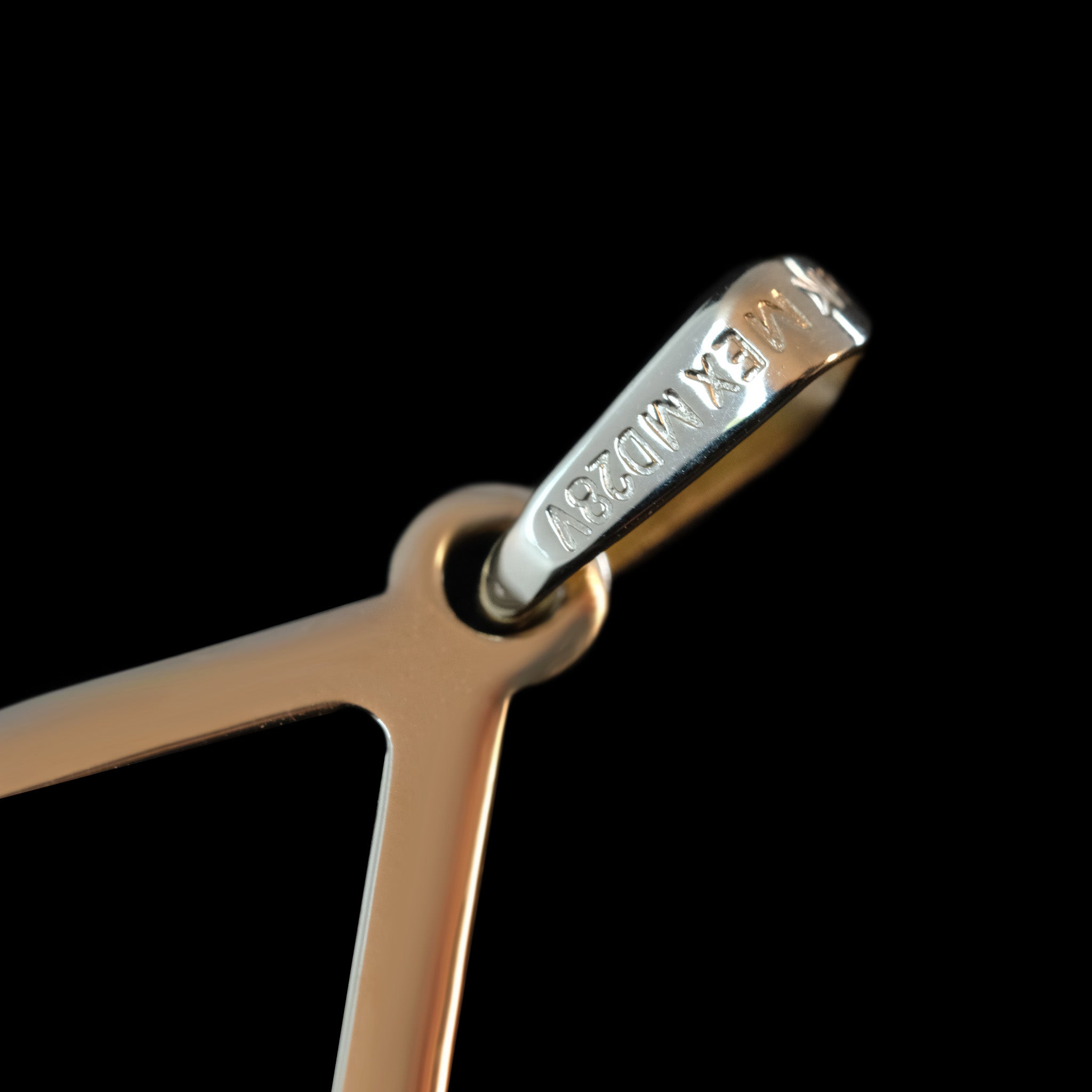 Triangle 2.7cm (Solid Gold) Pendant