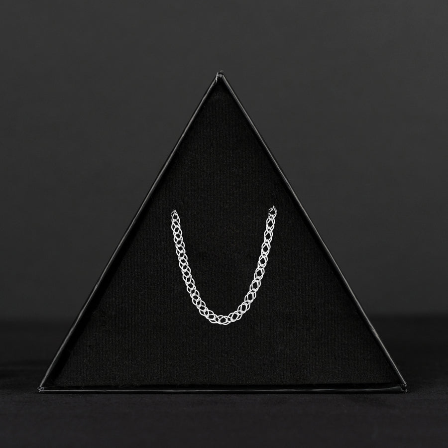 Double Rhombus 3mm (Silver) Chain