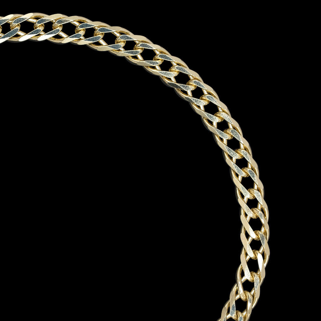 Double Rhombus 4mm (Solid Gold) Chain