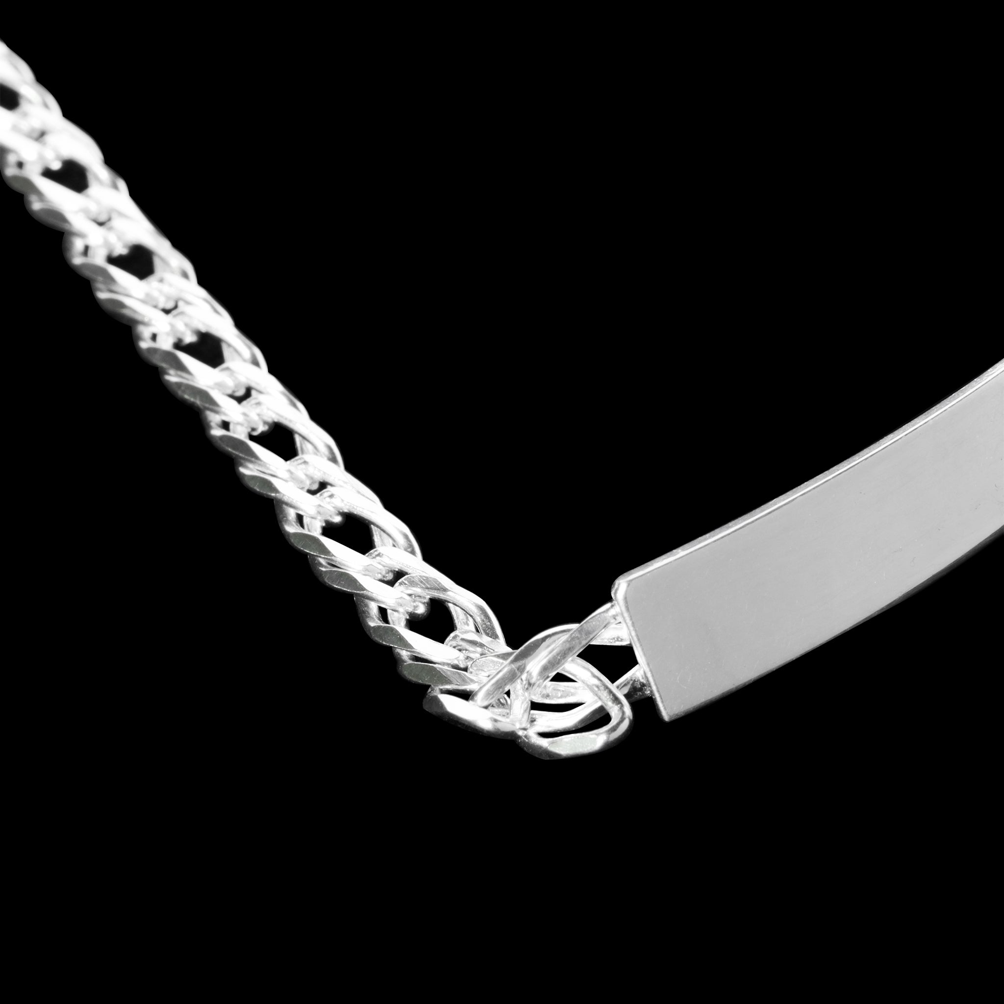 Double Rhombus 4mm (Curved Plate 5mm Silver) Slave