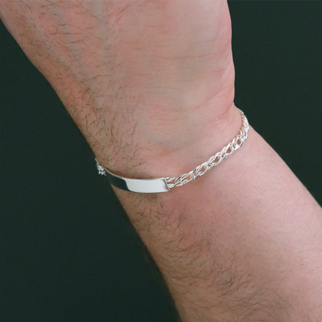 Double Rhombus 4mm (Curved Plate 5mm Silver) Slave