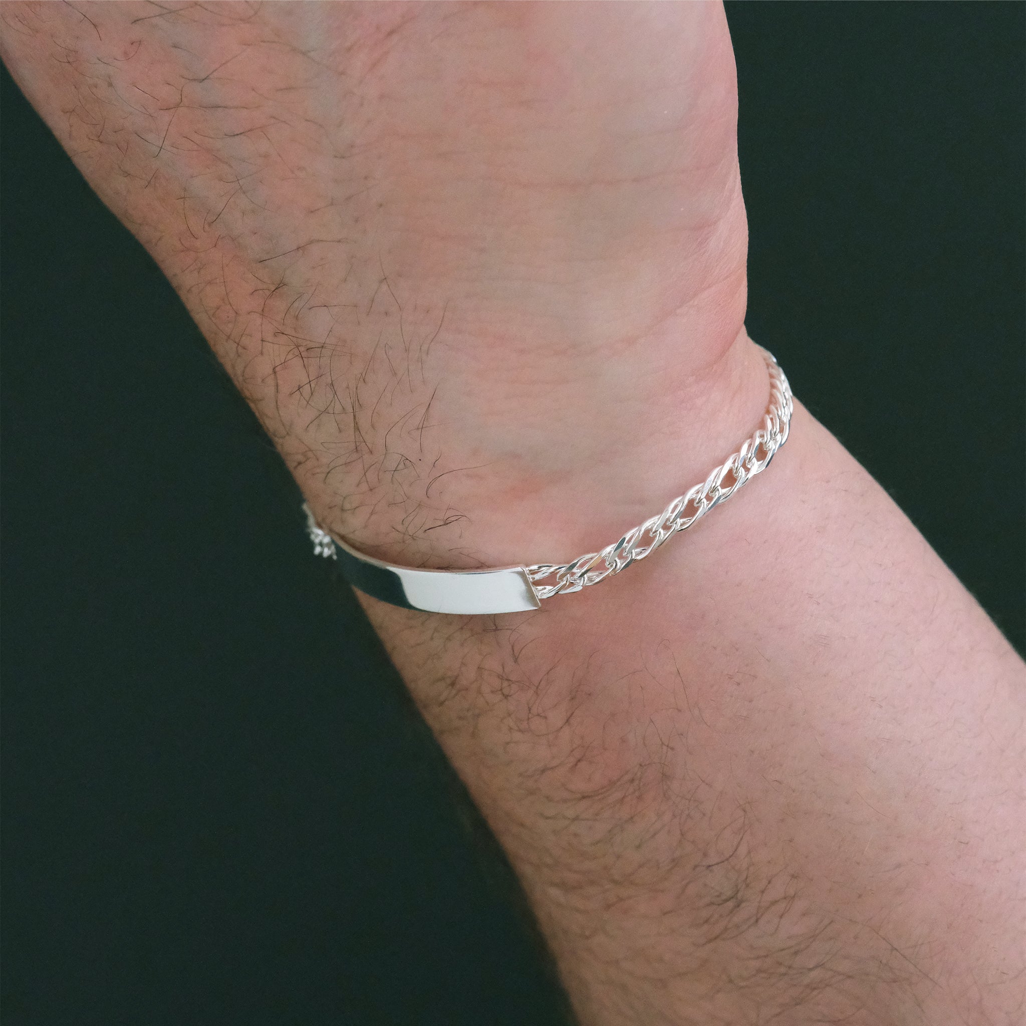 Double Rhombus 4mm (Curved Plate 5mm Silver) Slave