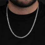 Double Rhombus 4mm (Silver) Chain