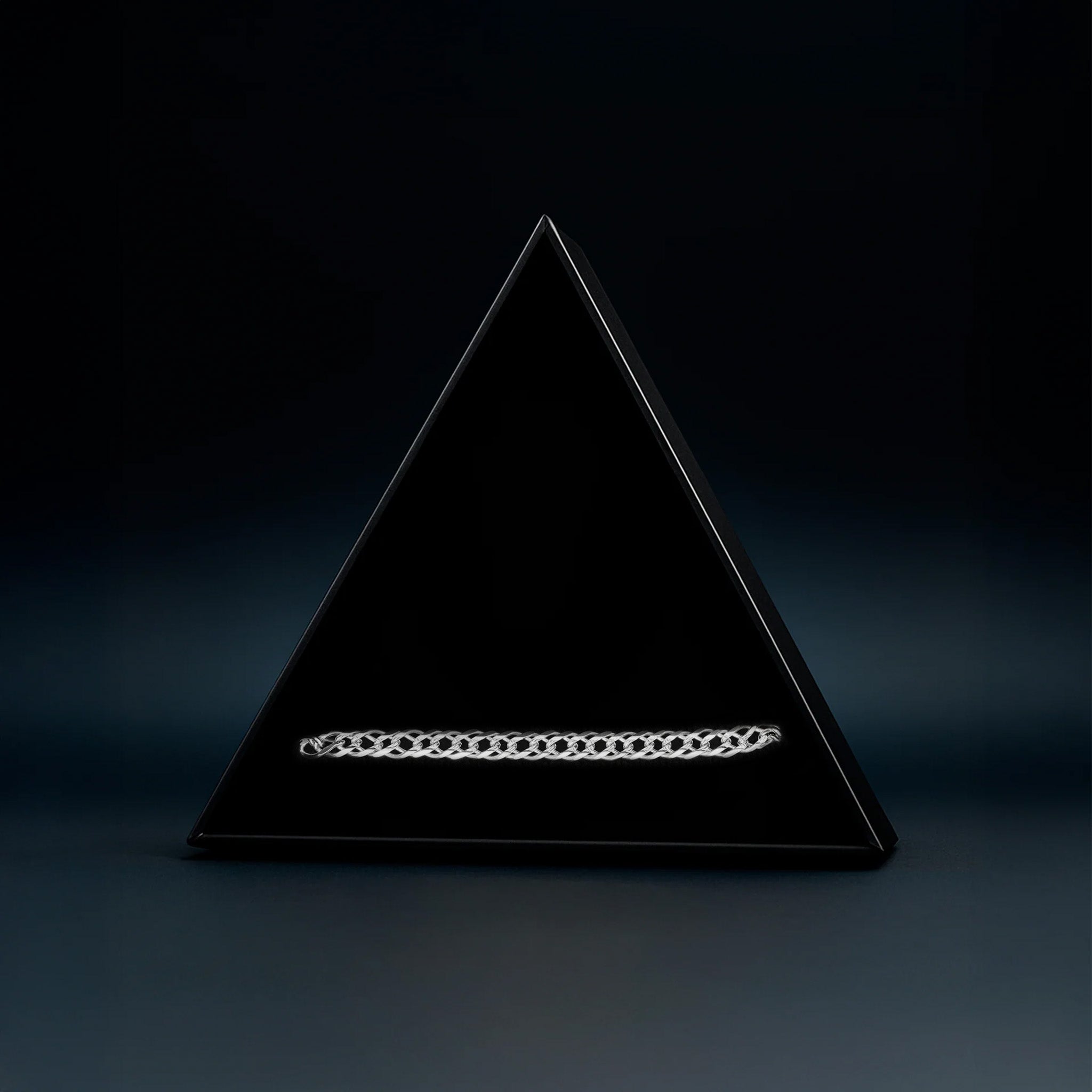 Double Rhombus Zegrinada 5mm (Silver) Bracelet