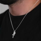 Duo Silver Necklace