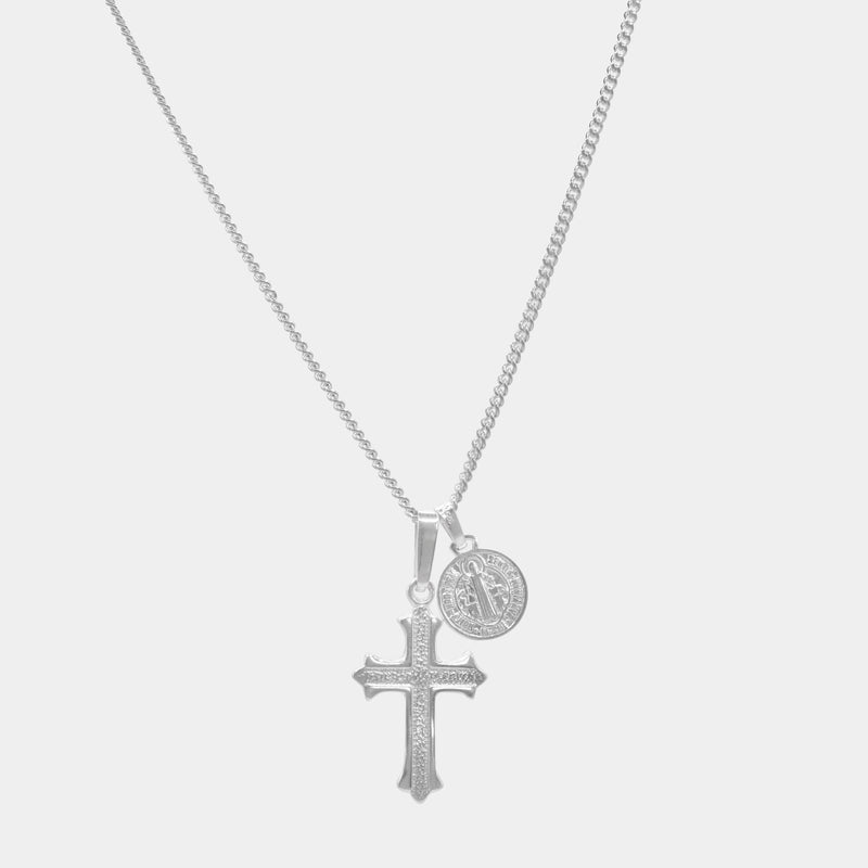 Duo Silver Necklace