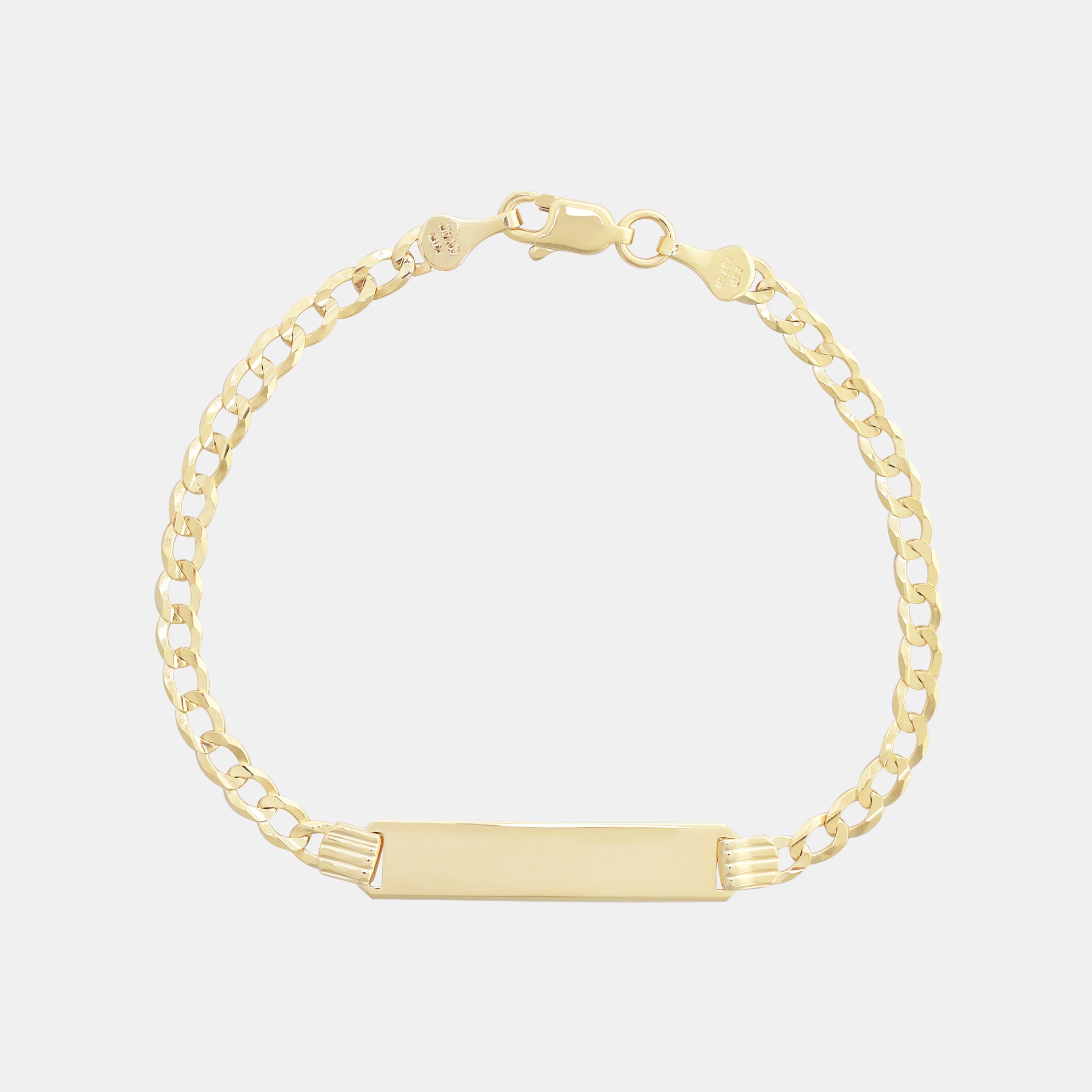 Curb 3mm (Solid Gold) Plate 5mm Slave