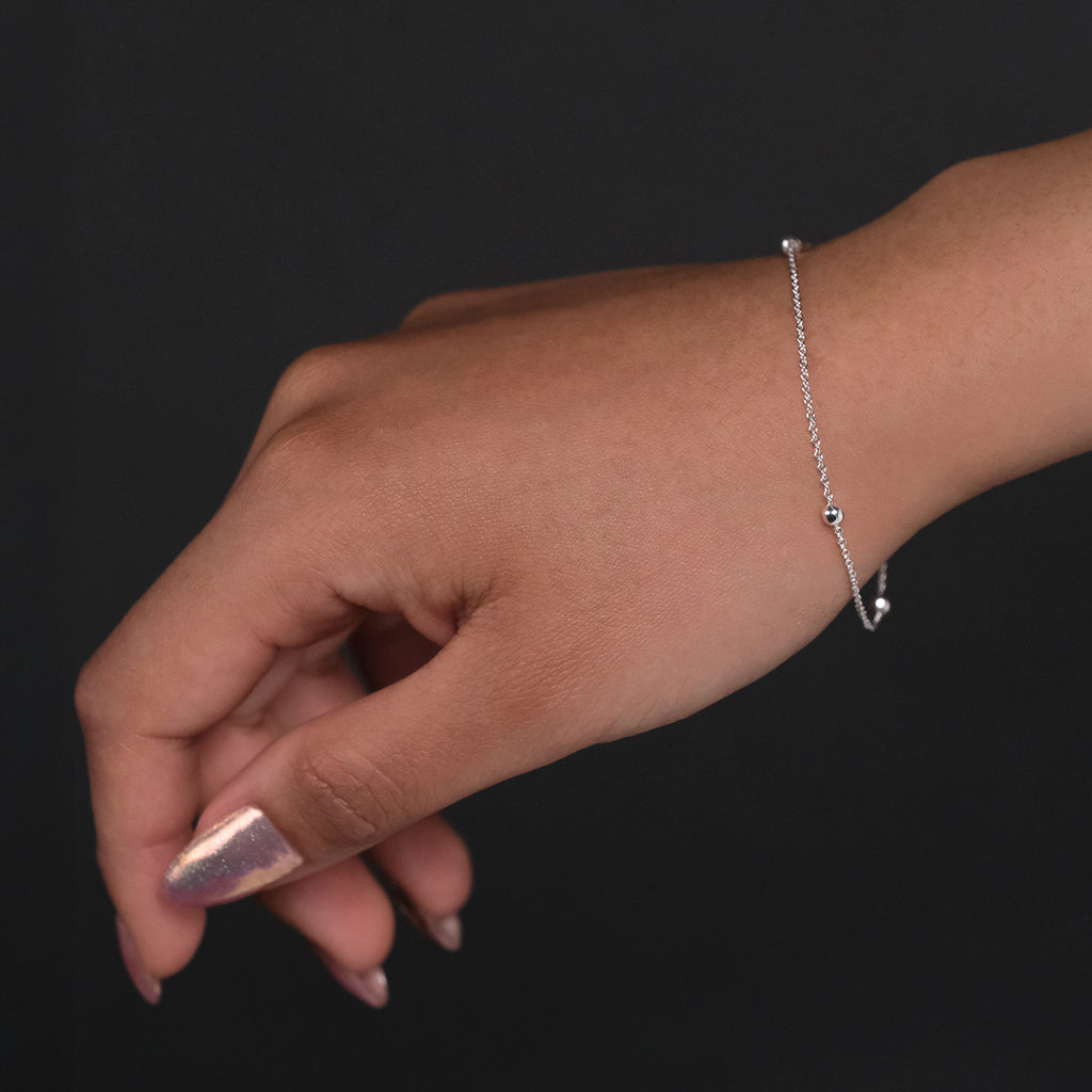 Spheres (Silver) Bracelet