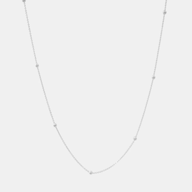 Sterling Silver Bead Chain