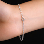 Mirror 2mm (Silver) Bracelet