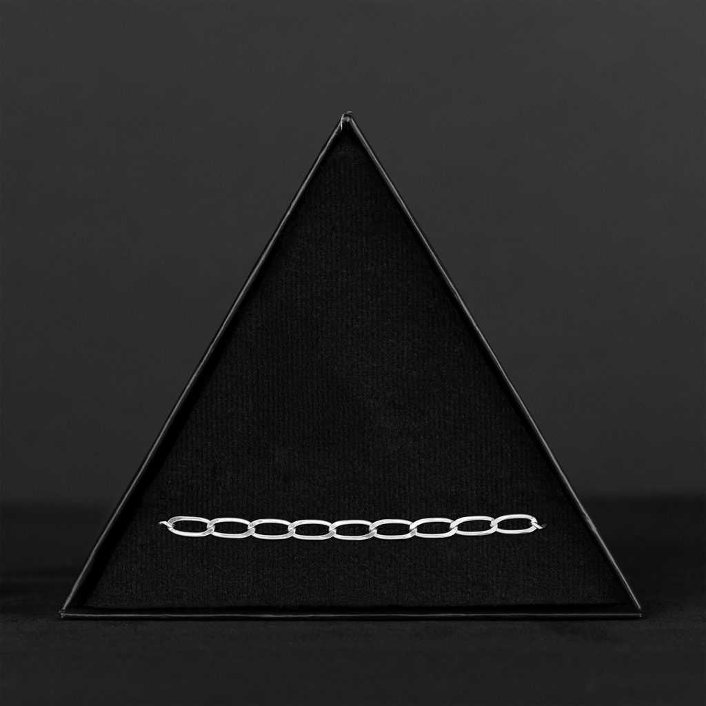 Figaro 0X1 Light 5mm (Silver) Bracelet