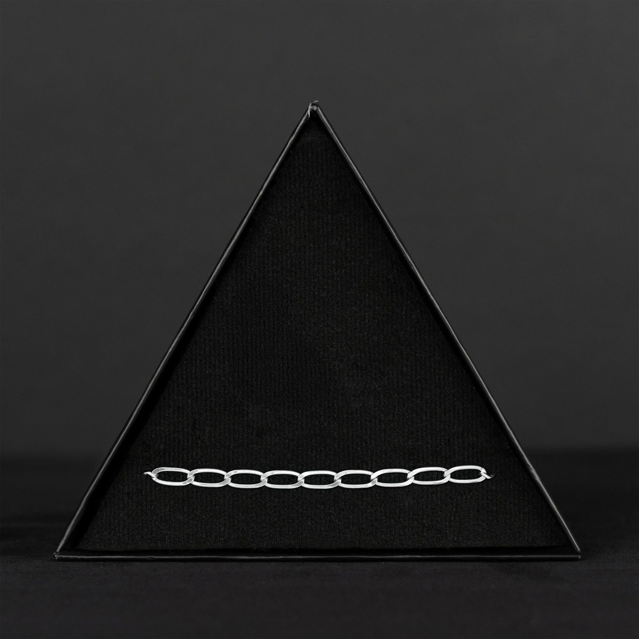 Figaro 0X1 Light 5mm (Silver) Bracelet