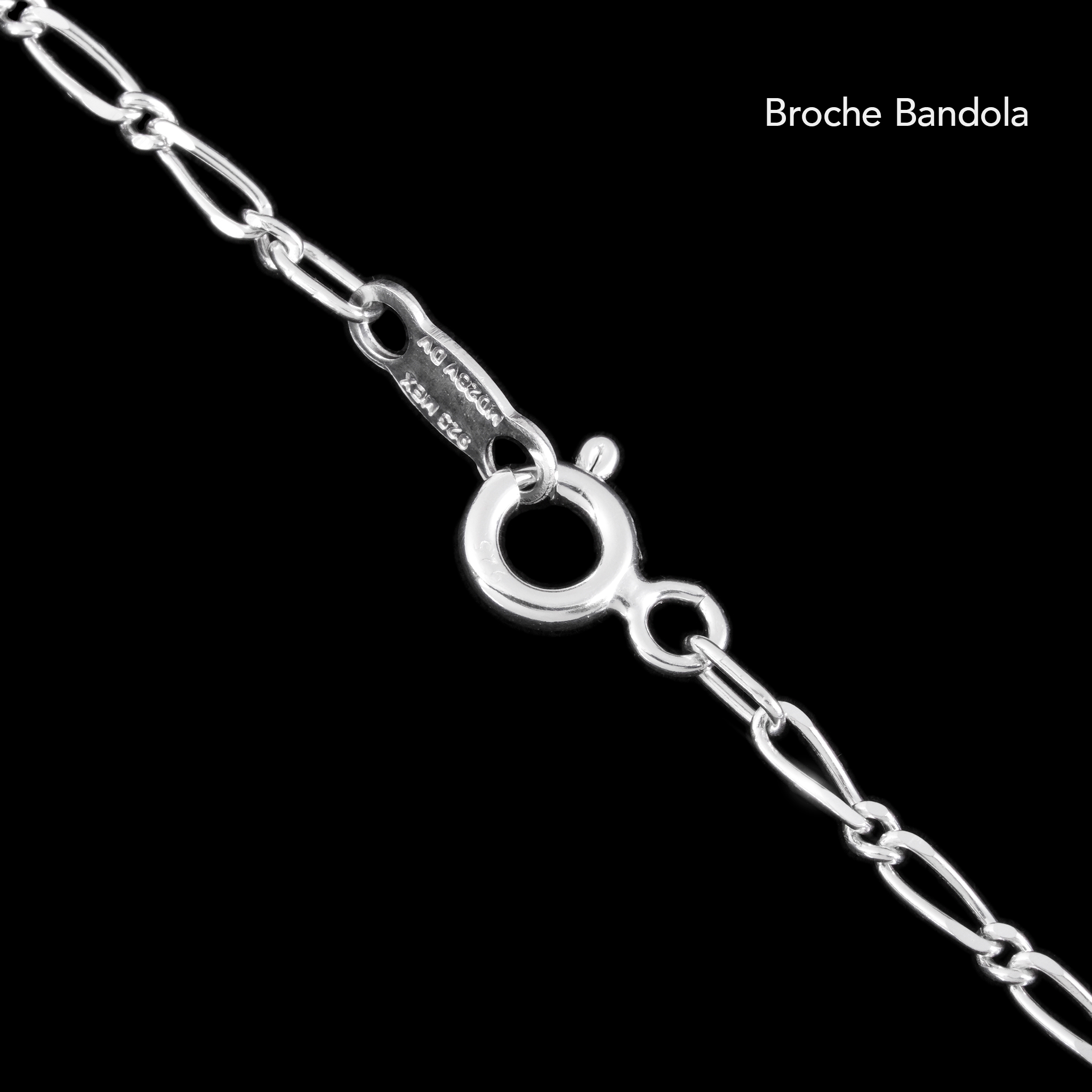 Figaro 1X1 (Silver) Chain