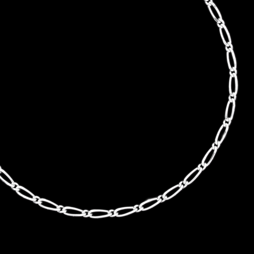 Figaro 1X1 (Silver) Chain