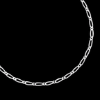Figaro 1X1 (Silver) Chain