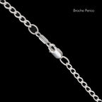 Figaro 1x0.3mm (Silver) Chain