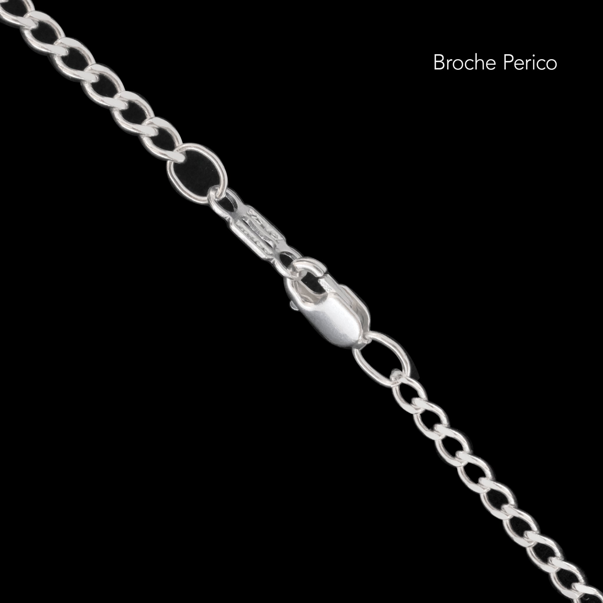 Figaro 1x0.3mm (Silver) Chain