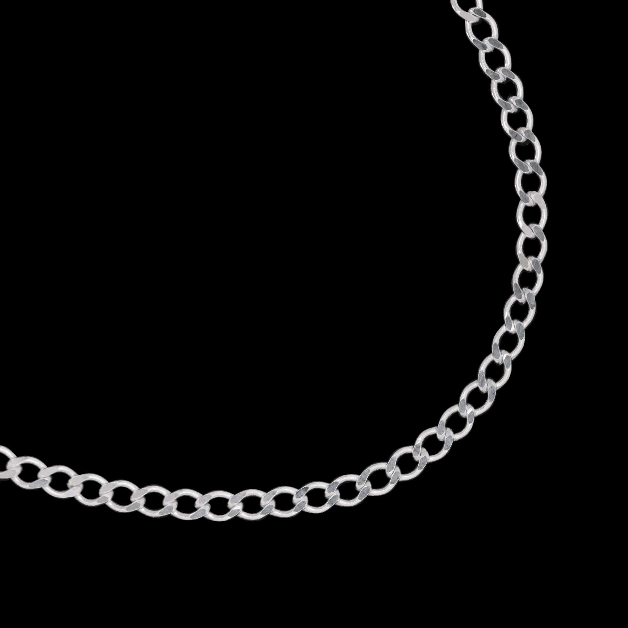 Figaro 1x0.3mm (Silver) Chain