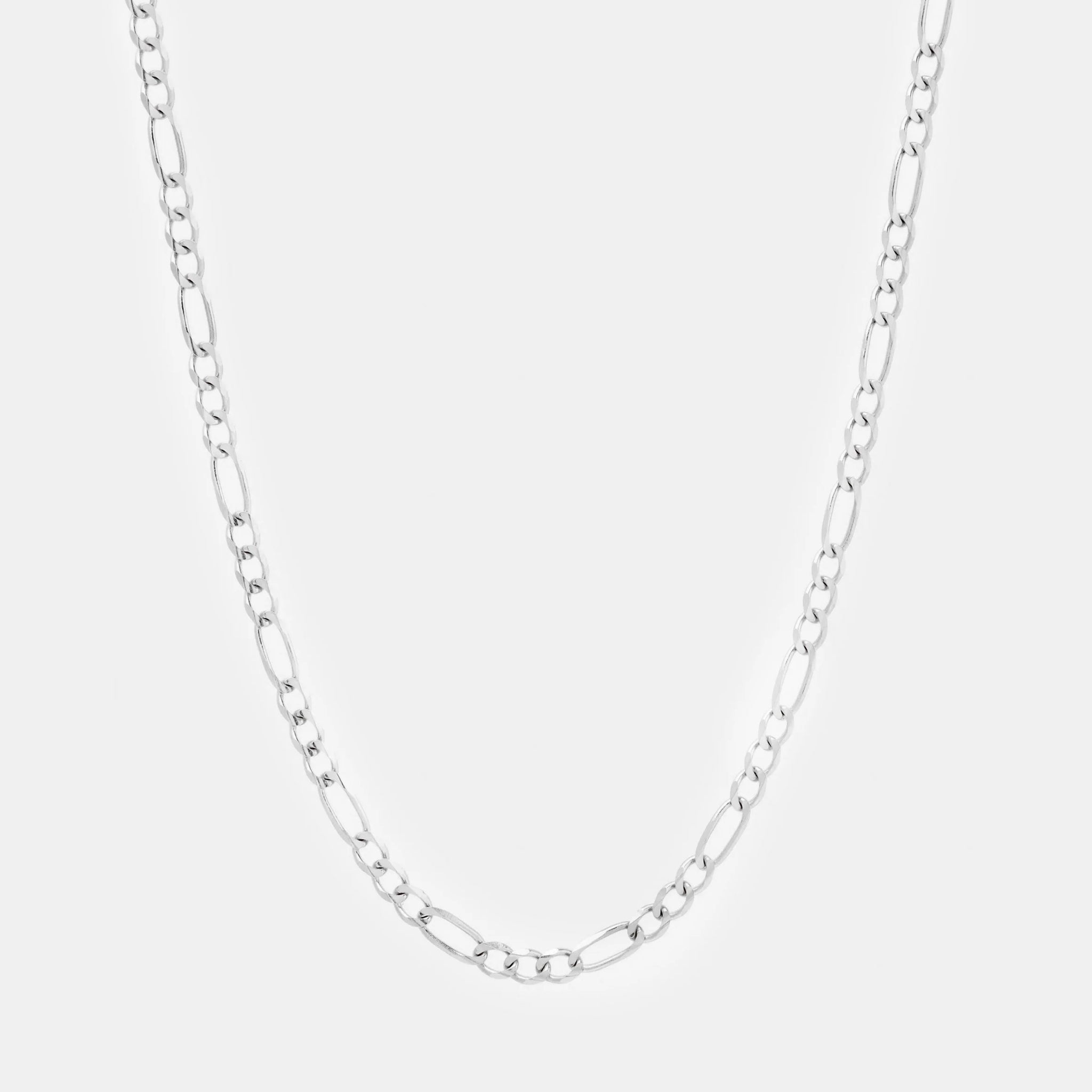 Figaro 3X1 4mm (Silver) Chain