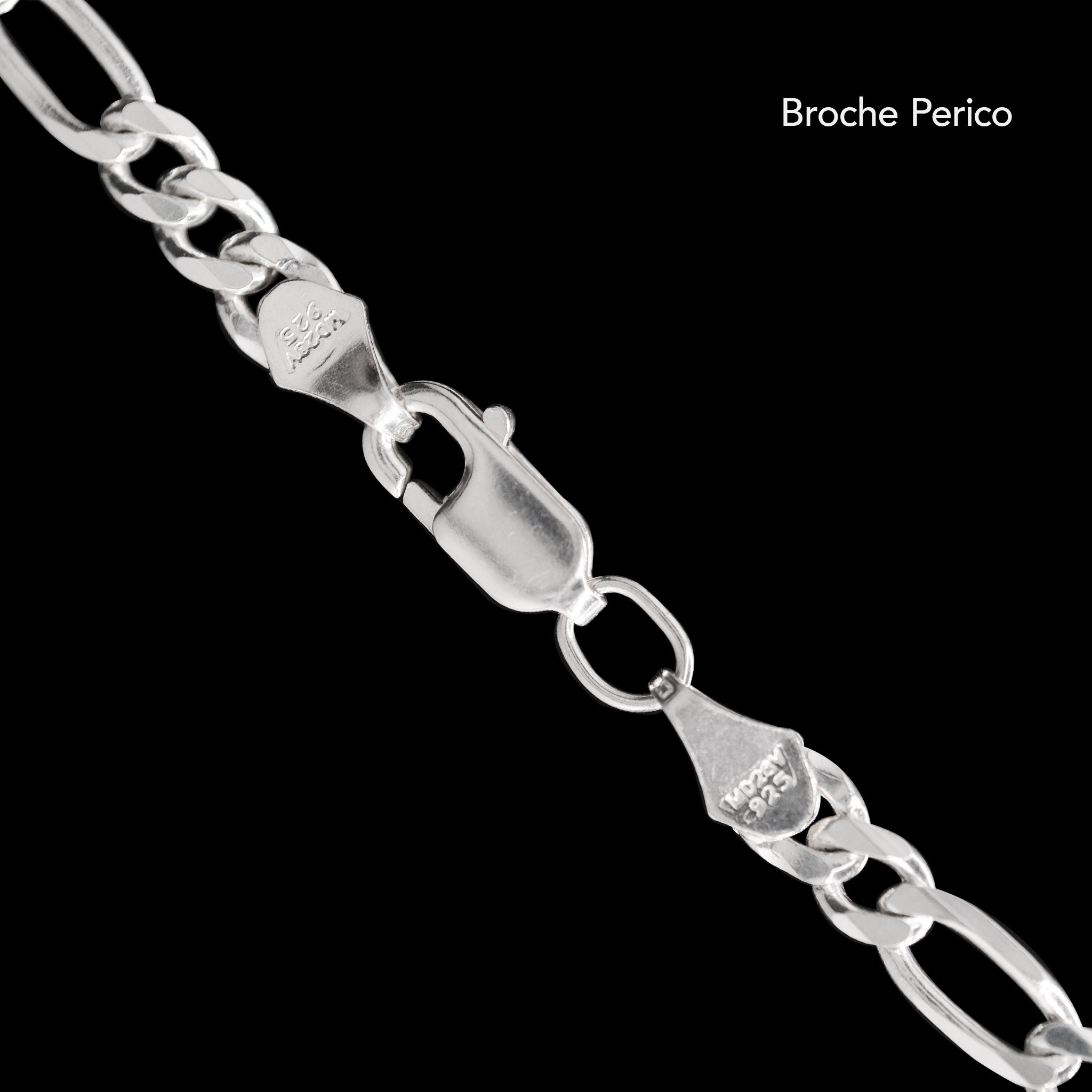 Figaro 3X1 4mm (Silver) Chain