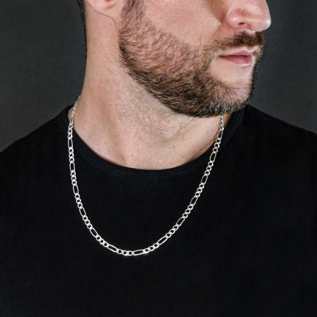 Figaro Zegrinada 3X1 5mm (Silver) Chain