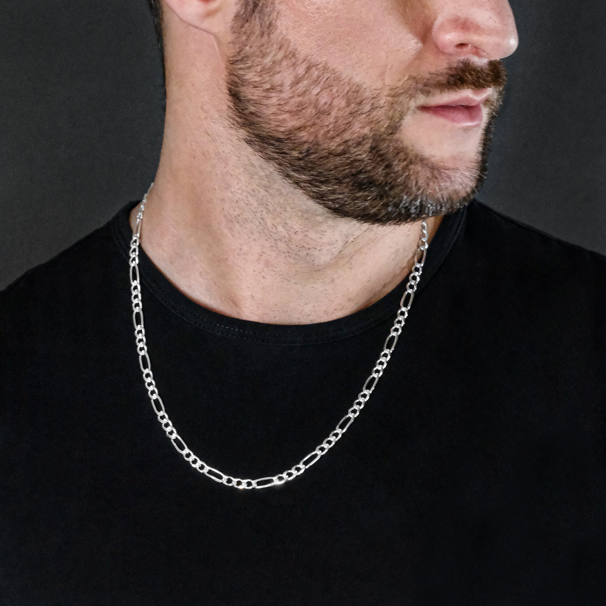 Figaro Zegrinada 3X1 5mm (Silver) Chain