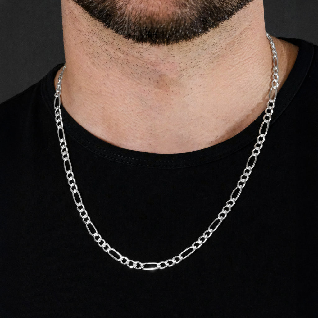 Figaro Zegrinada 3X1 5mm (Silver) Chain