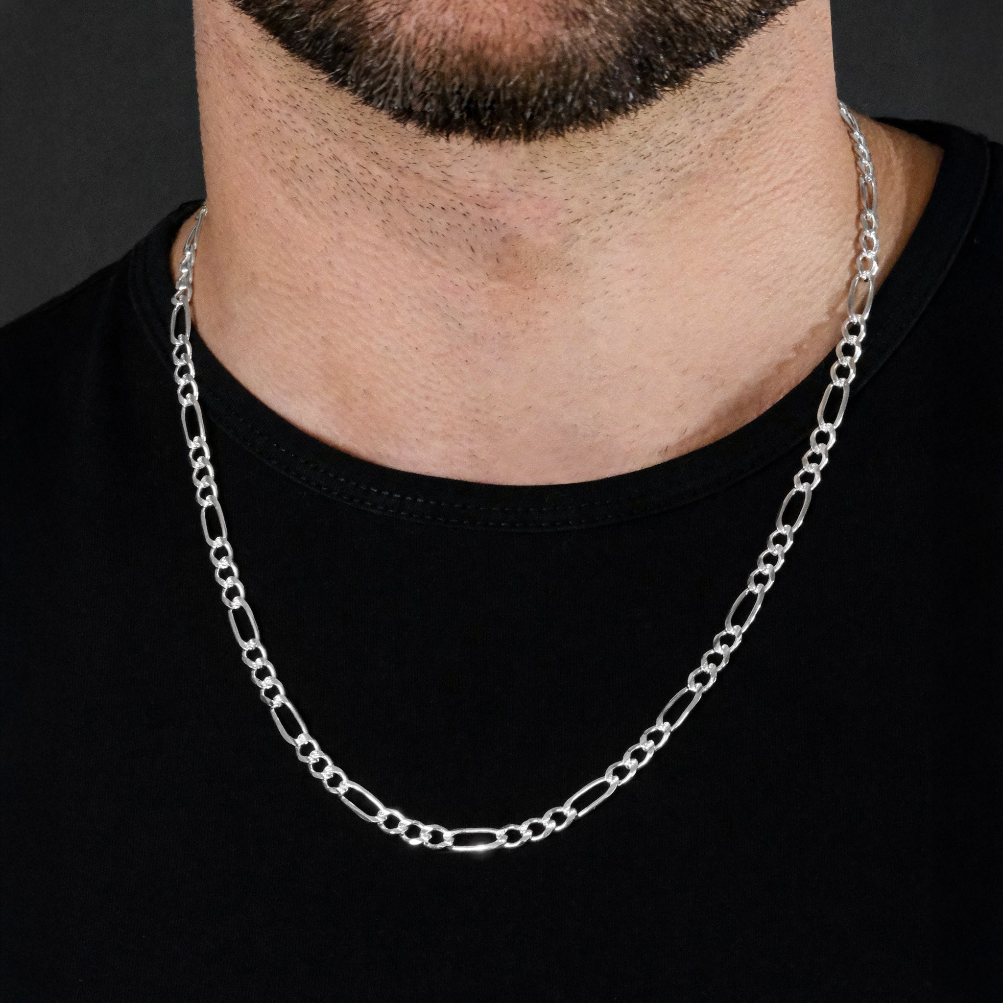 Figaro Zegrinada 3X1 5mm (Silver) Chain