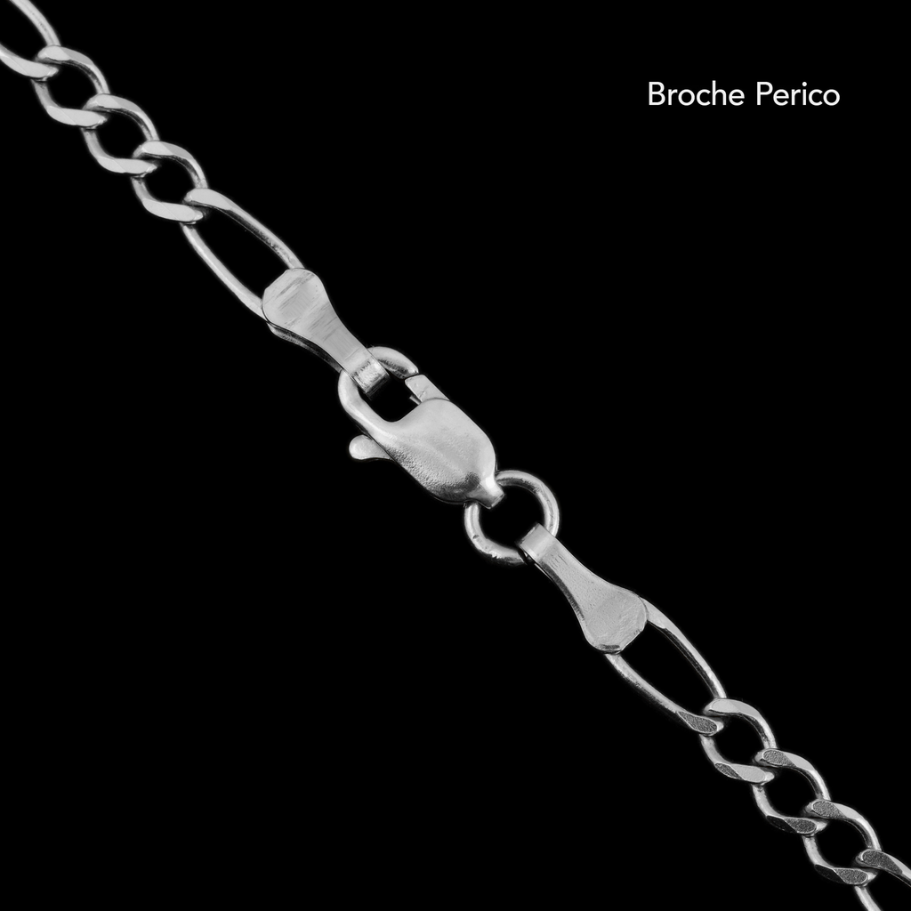 Figaro 3x1 2mm (Silver) Chain
