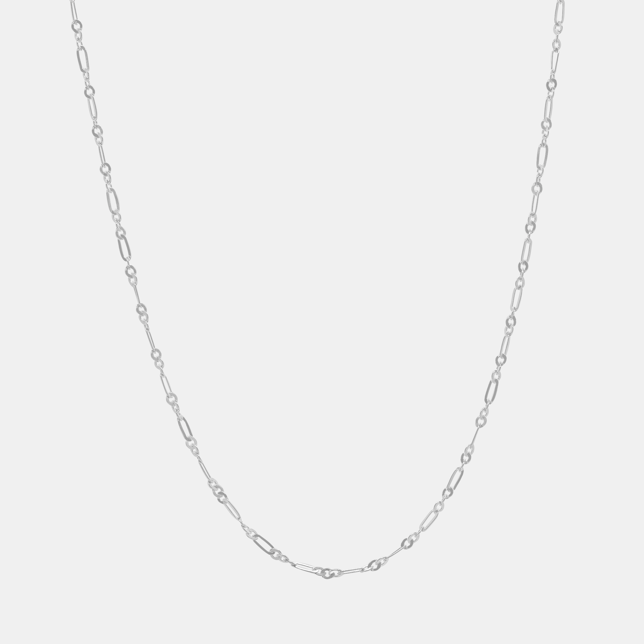 Figaro 0x1 1.5 mm (Silver) Chain