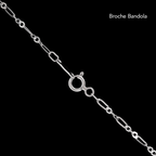 Figaro 0x1 1.5 mm (Silver) Chain