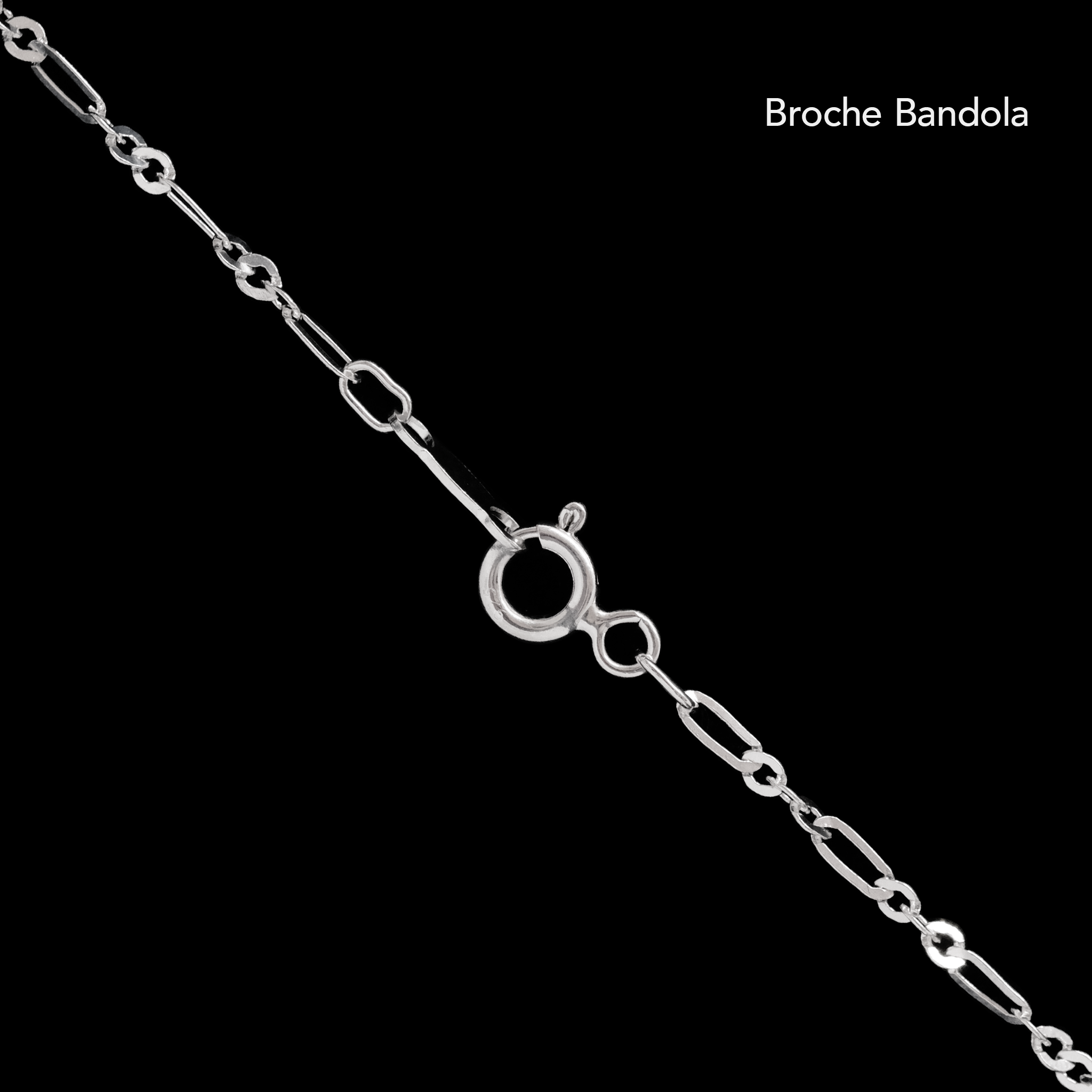 Figaro 0x1 1.5 mm (Silver) Chain