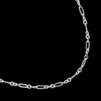 Figaro 0x1 1.5 mm (Silver) Chain