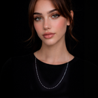 Figaro 0x1 1.5 mm (Silver) Chain
