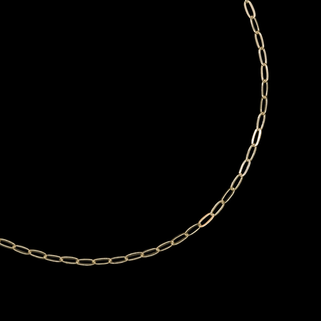 Figaro 3X1 2.5mm (Solid Gold) Chain