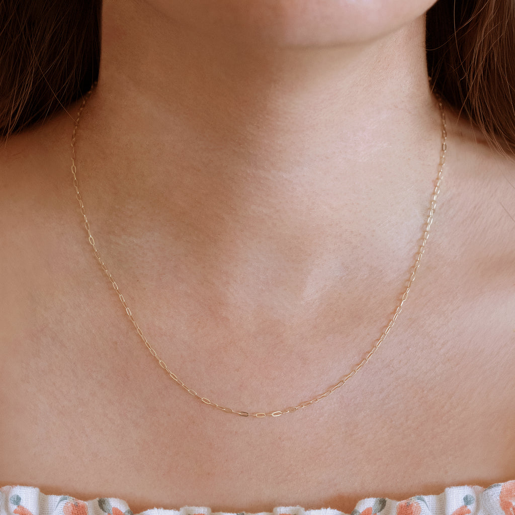 Figaro 3X1 2.5mm (Solid Gold) Chain