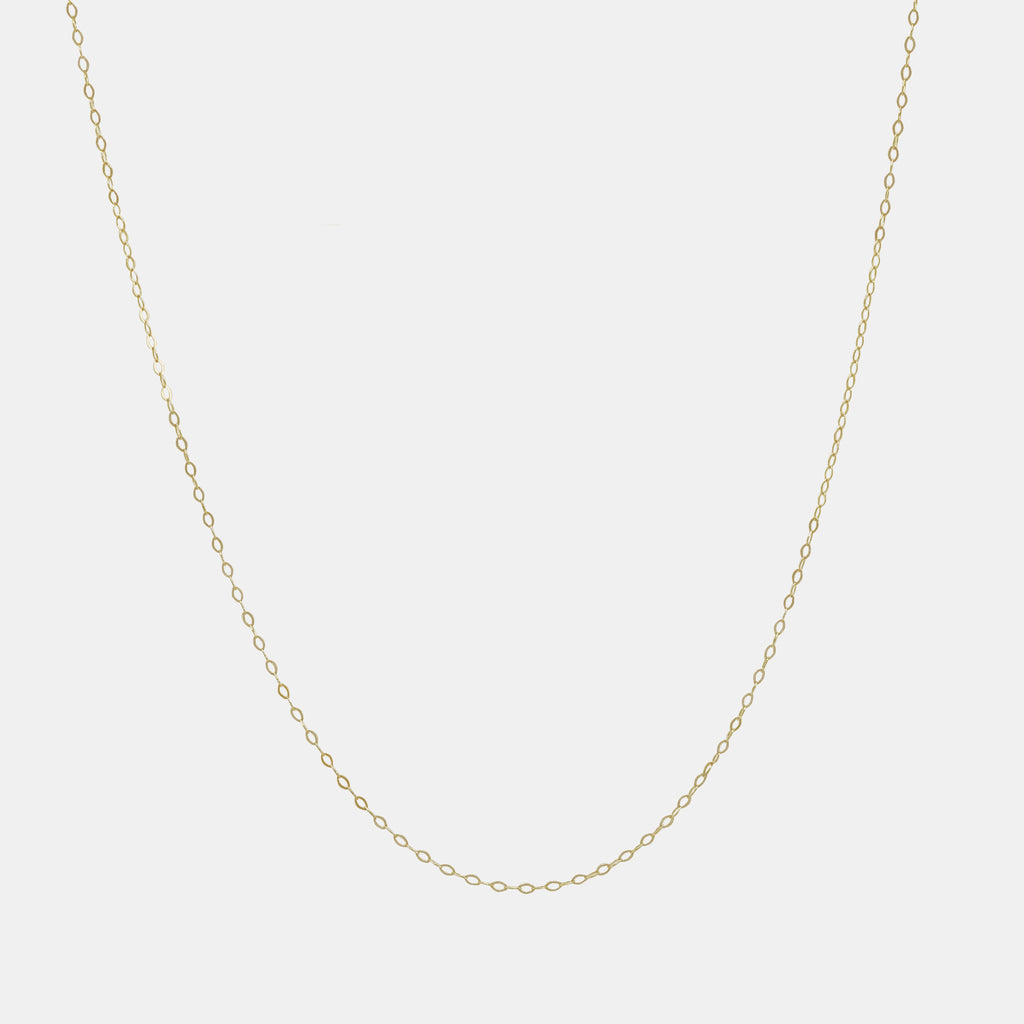 Figaro 3X1 2.5mm (Solid Gold) Chain